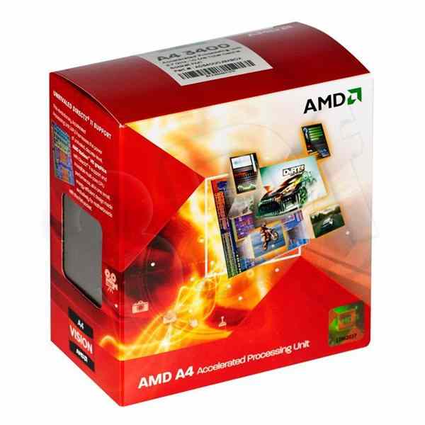 Amd Microprocesador A-series A4 X2 3400